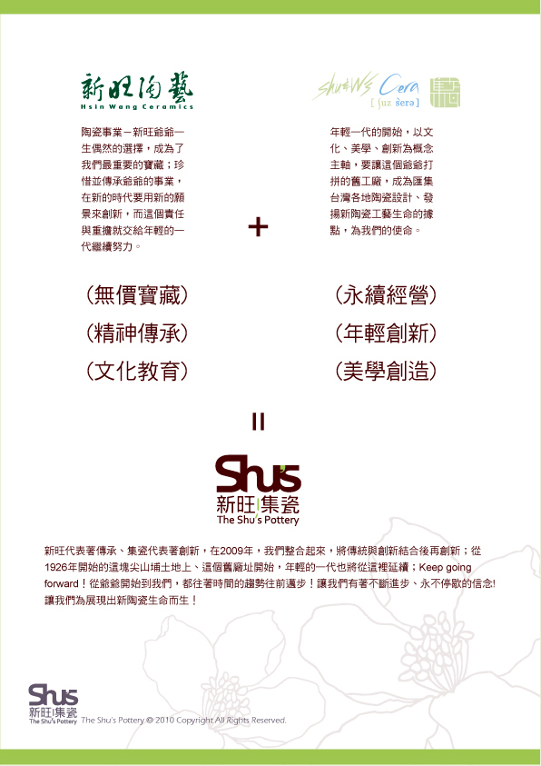 新旺集瓷 Since1926